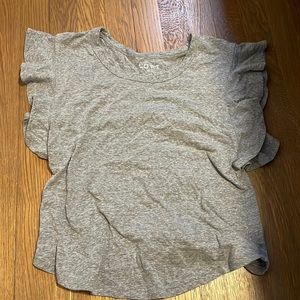 Loft flutter sleeve tshirt